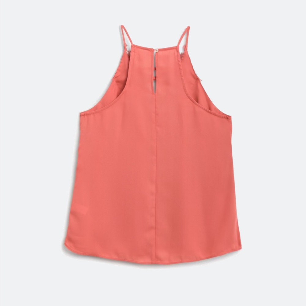 Rust Lace Halter Top - Picture 9 of 10